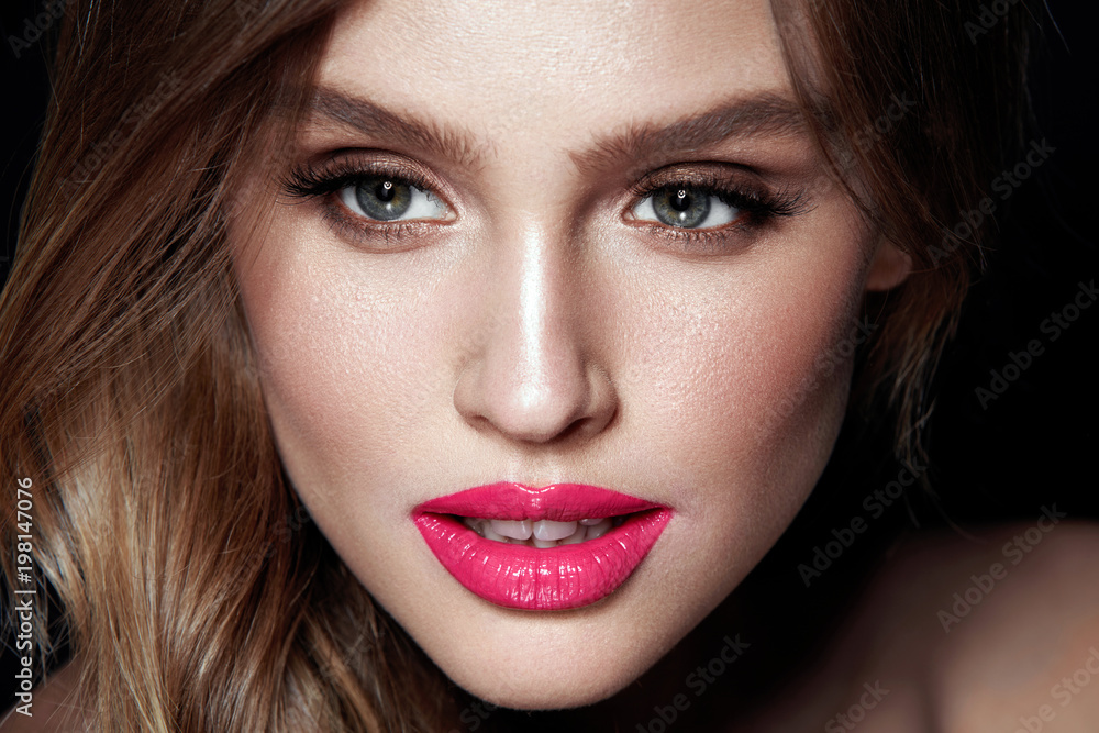 Fashion Makeup. Sexy Woman With Beauty Face. Fashion Makeup. Sexy Woman With Beauty Face.