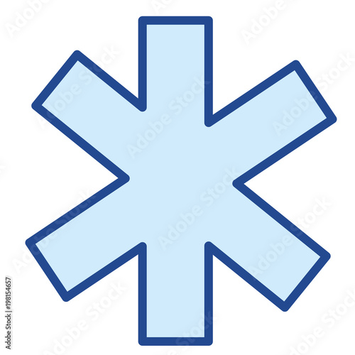 Medizin Kreuz Vector Icon
