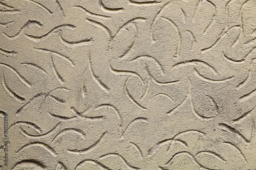 Texture - a fragment of a wall with an unusual pattern