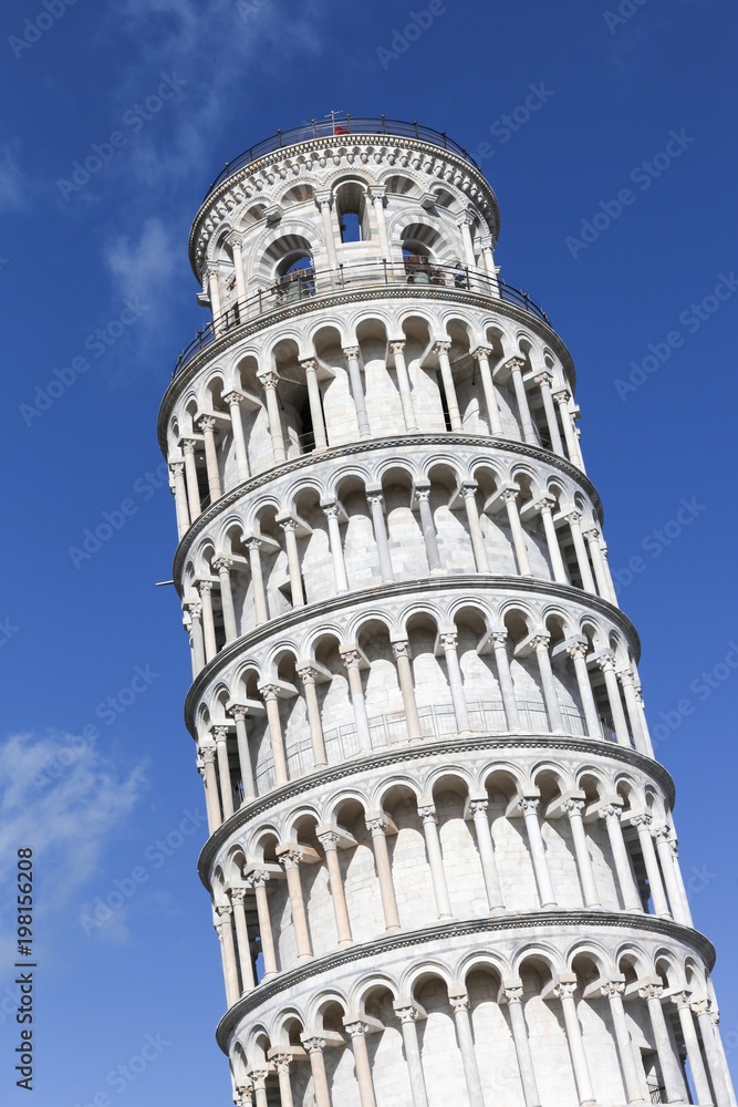 Pisa tower in Italy