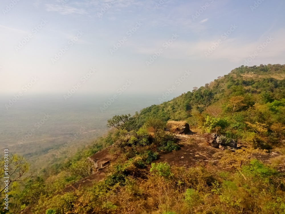 Beautiful scenery on the mountain. Beautiful scenery on the mountain.