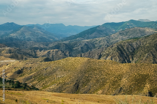 Arid landscape. Northern Kurdistan, Turkey