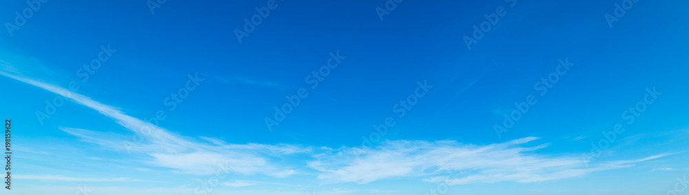 Sky with small clouds in Sardinia