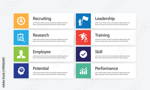 Human Resources Infographic Icon Set