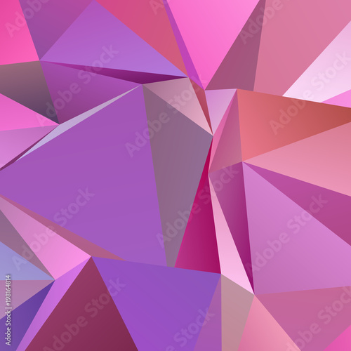 Colorful vector abstract chaotic polygonal background design