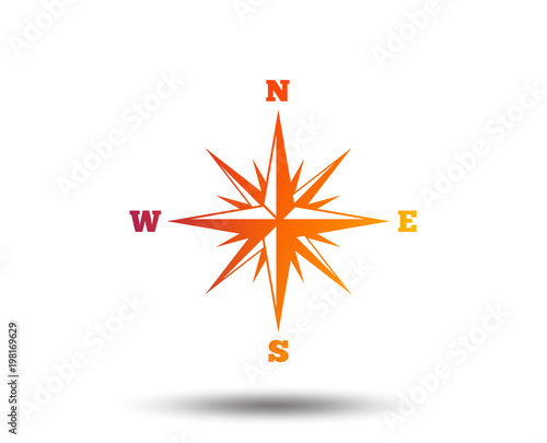Photography Compass sign icon