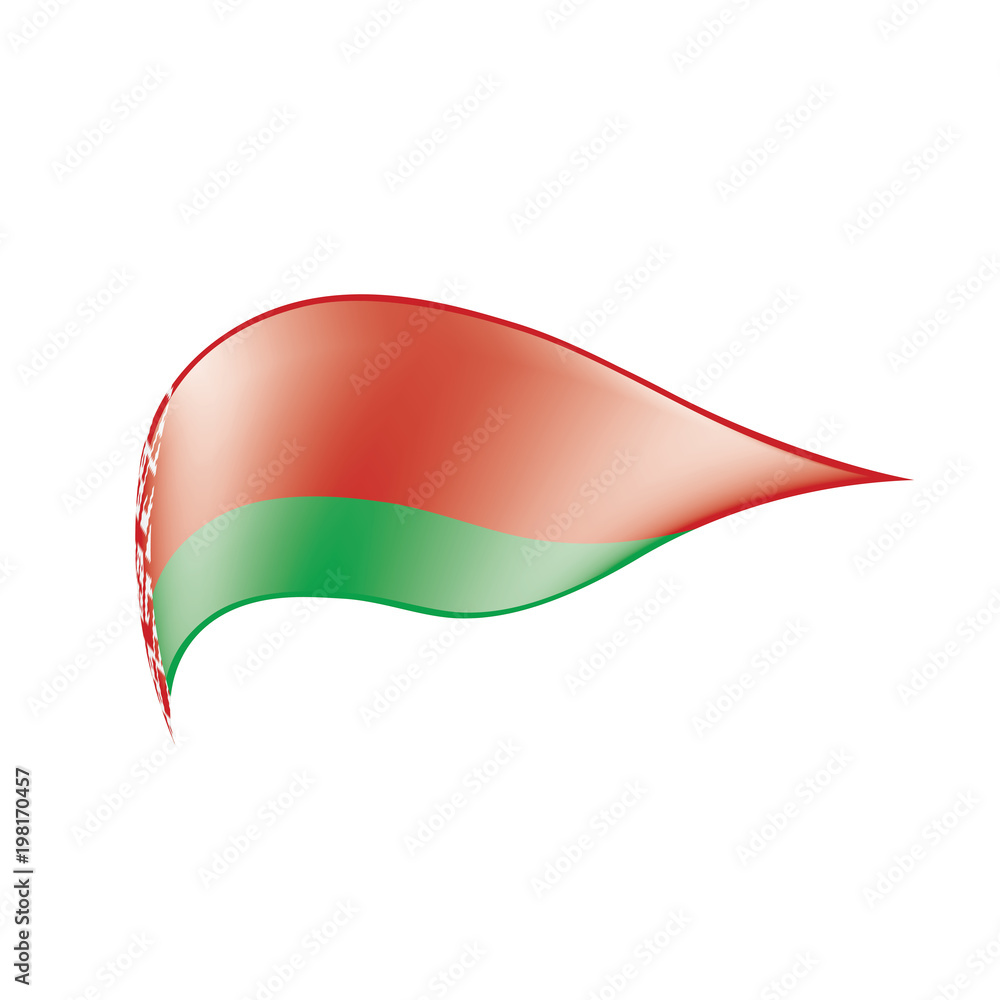 Belarus flag, vector illustration Belarus flag, vector illustration