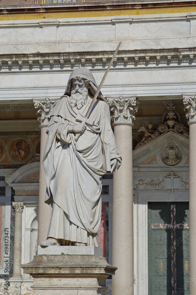 Saint Paul statue