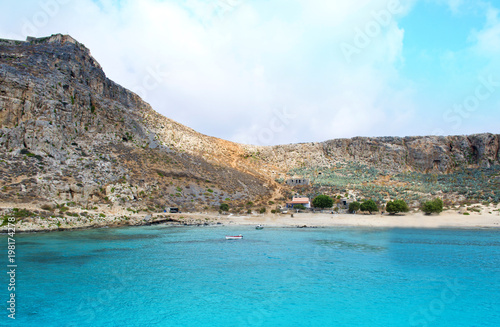 Splendida isola di Gramvousa  mare azzurro cristallino - Grecia