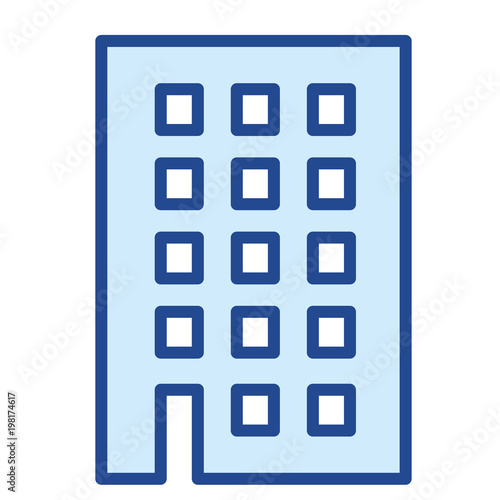 Logistikzentrum Vector Icon