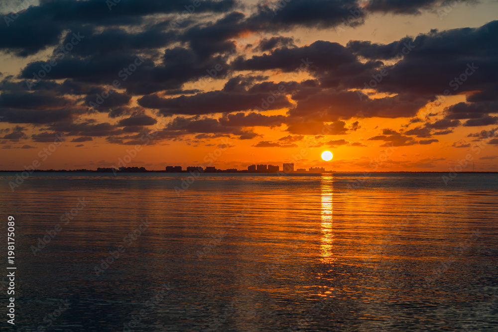 sunrise in Miami