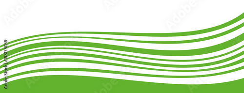 Banner grüne Welle