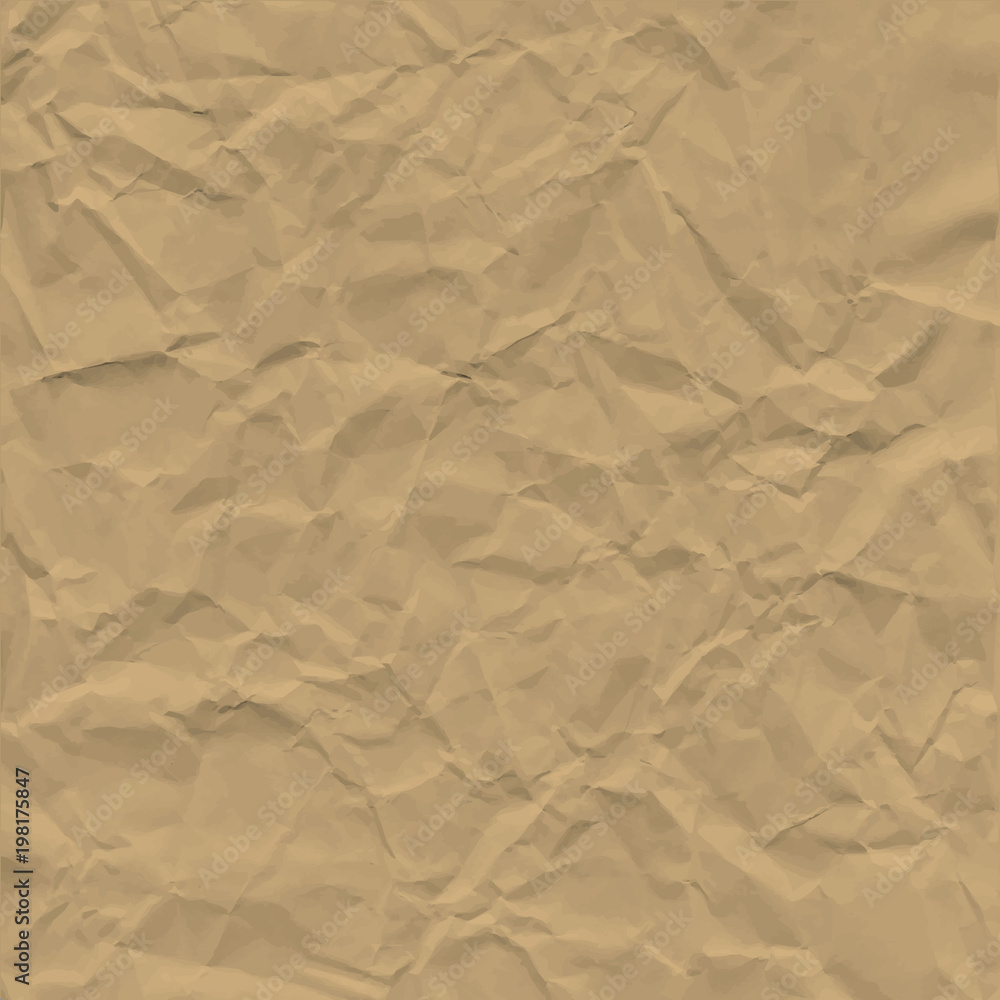 Vector texture of crumpled paper. Background paper. Textured wallpaper ...