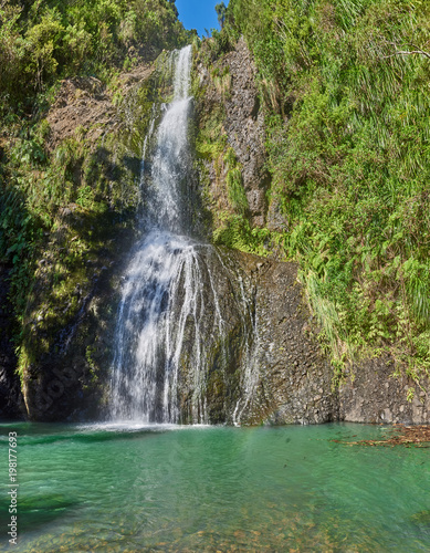 Kitekite falls in Piha in New Zealand