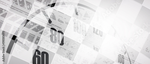 Racing square background, vector illustration abstraction in car track