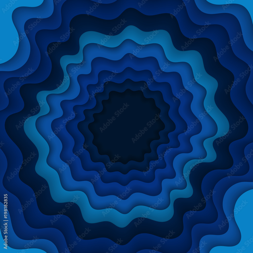 Blue wavy background. Abstract background with blue waves. Blue wavy background. Abstract background with blue waves.