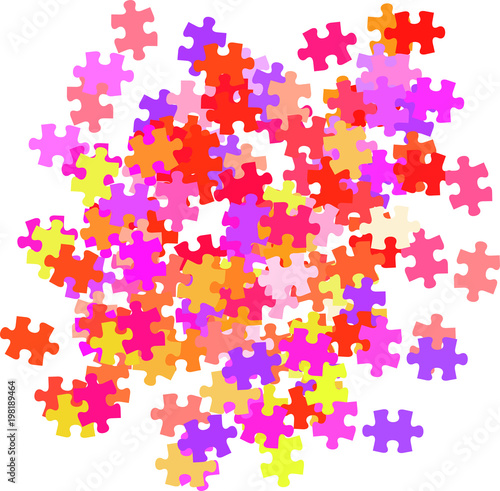 Scattered Jigsaw Puzzle 6