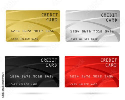 modern credit card, business VIP card, design for privilege member, member card