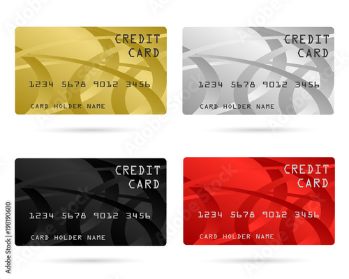 modern credit card, business VIP card, design for privilege member, member card