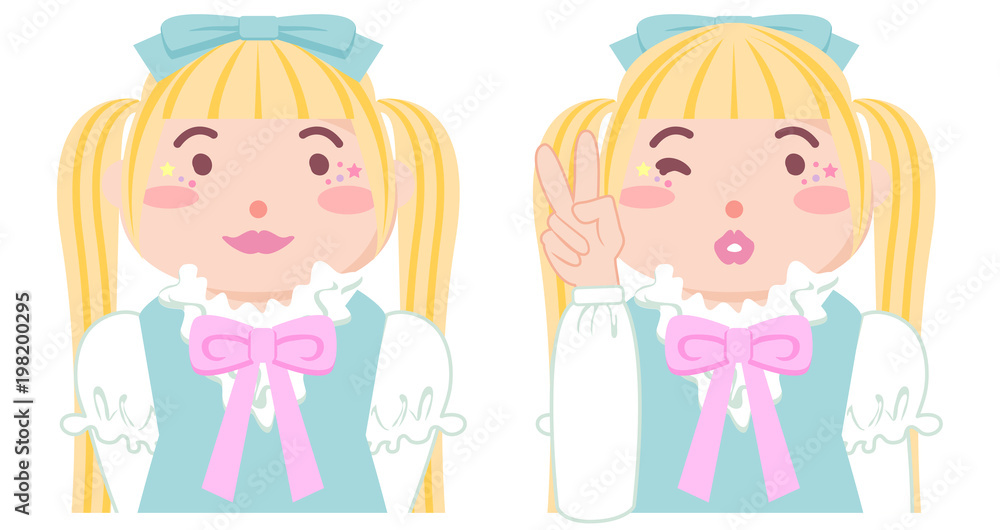 女の子 表情 女の子 表情