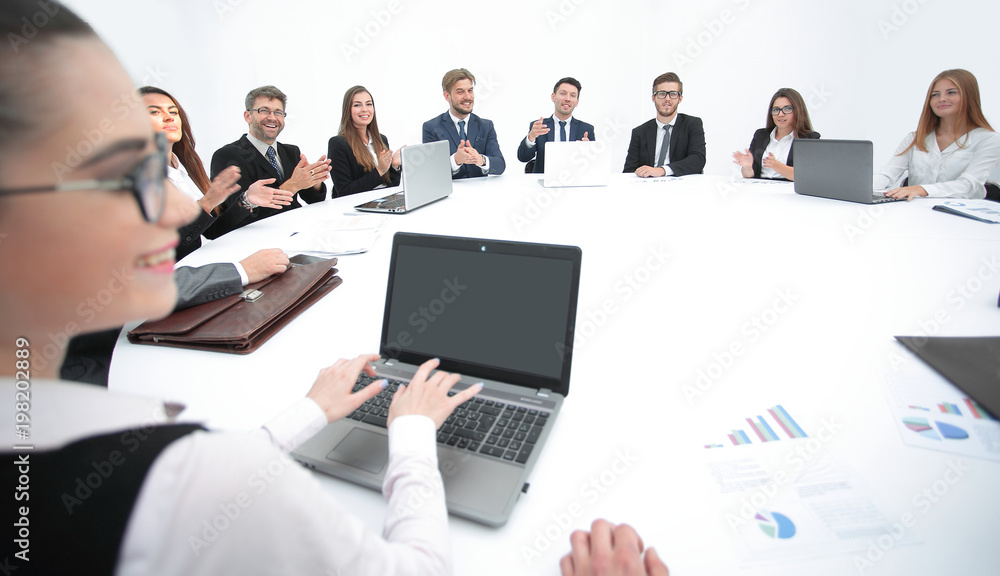 meeting of shareholders of the company at the round - table. meeting of shareholders of the company at the round - table.