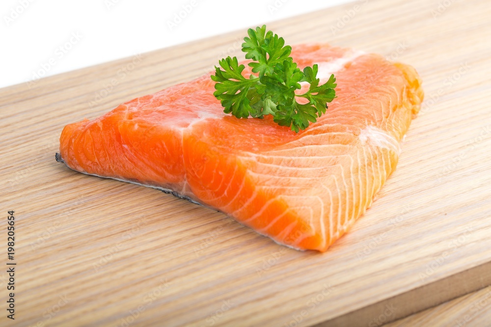 Salmon. Salmon.