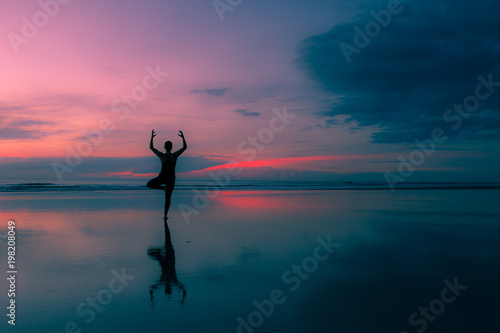 Sunrise Yoga Photo