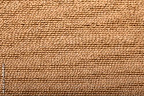 hemp rope in the form of a background
