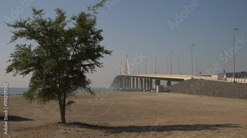 Hodariyat Bridge in Abu Dhabi photo