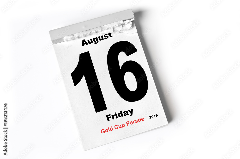 16. August 2019 Gold Cup Parade 16. August 2019 Gold Cup Parade