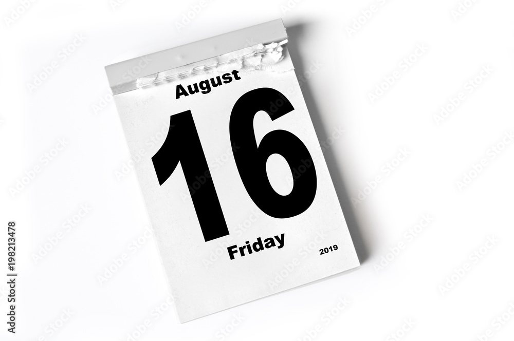 16. August 2019 16. August 2019