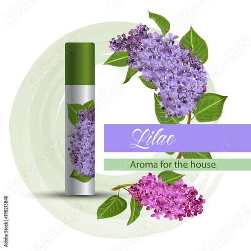 Air freshener with a smell of lilac