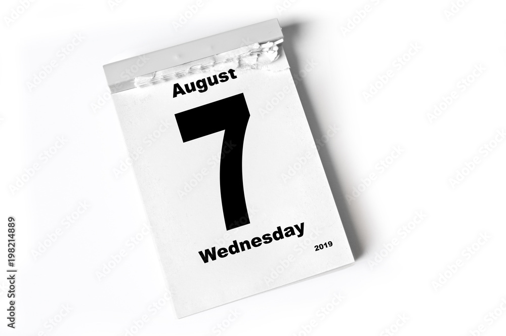 7. August 2019 7. August 2019
