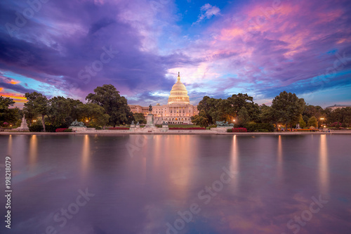 Obraz na płótnie United States Capitol building in Washington DC
