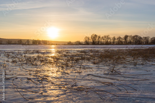 Icy sunset © Дмитрий Михайлов
