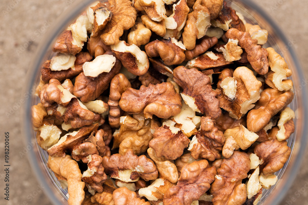 Texture of husks of walnuts, closeup. close-up. Texture of husks of walnuts, closeup. close-up.