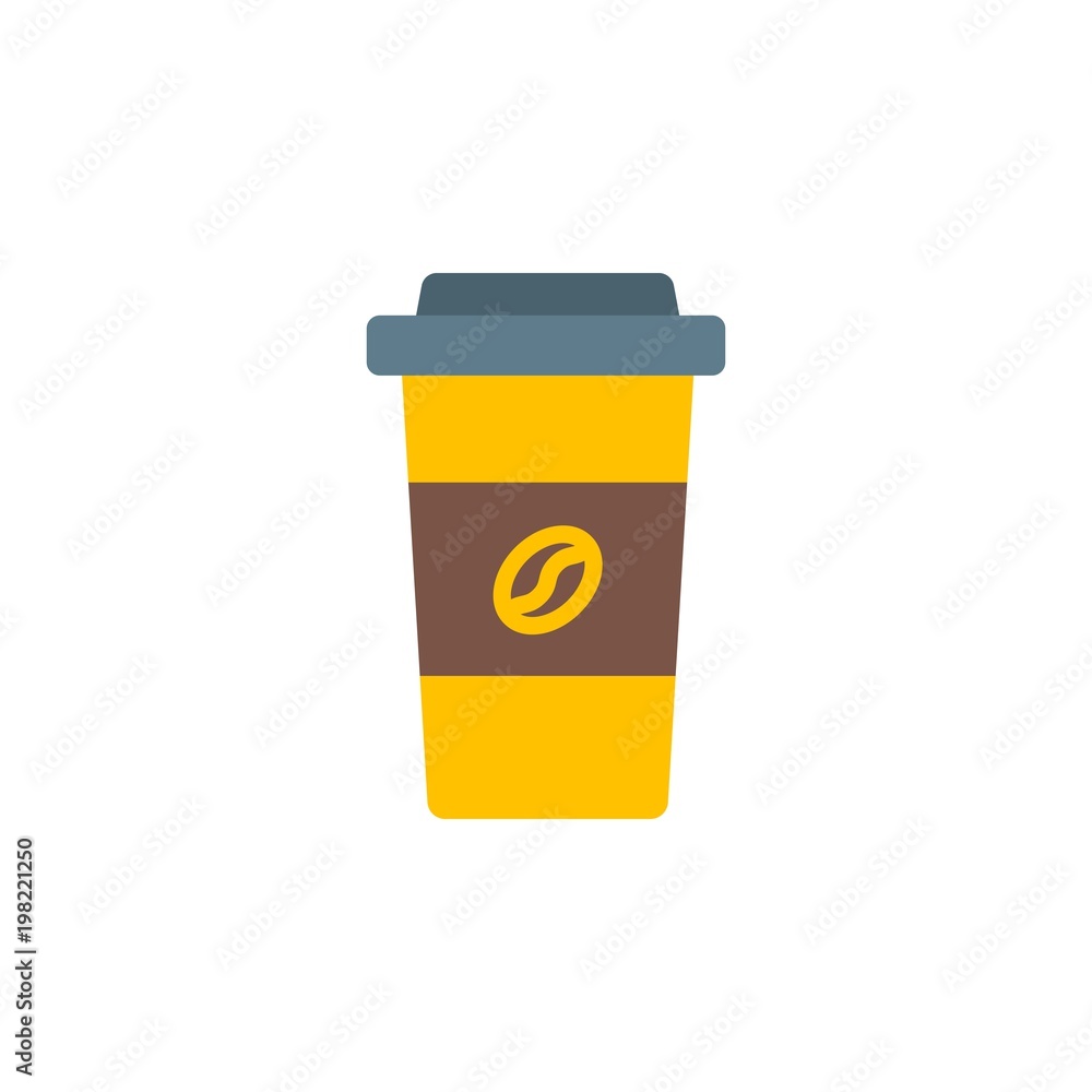 take away coffee, paper coffee cup flat vector icon. Modern simple isolated sign. Pixel perfect vector illustration for logo, website, mobile app and other designs take away coffee, paper coffee cup flat vector icon. Modern simple isolated sign. Pixel perfect vector illustration for logo, website, mobile app and other designs