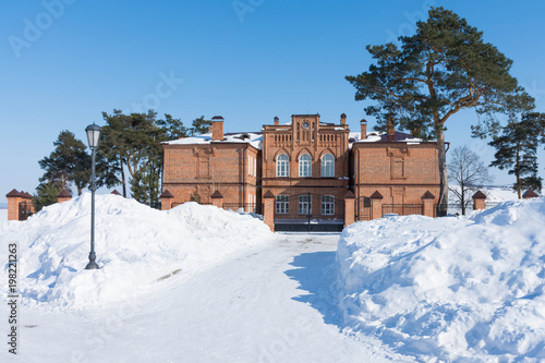 estate in Sviyazhsk in the winter