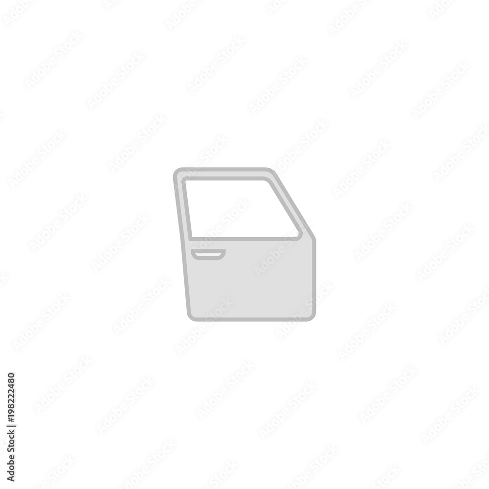 car door vector icon car door vector icon