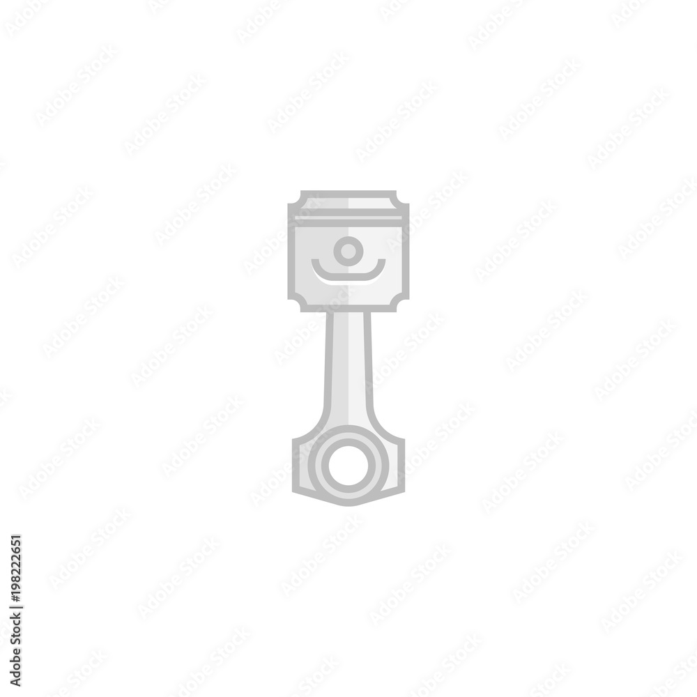 motor piston vector icon motor piston vector icon