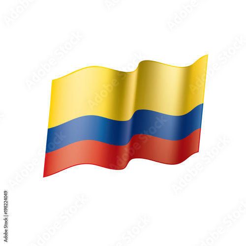 Free Download Colombia flag, vector illustration - GFXLoad