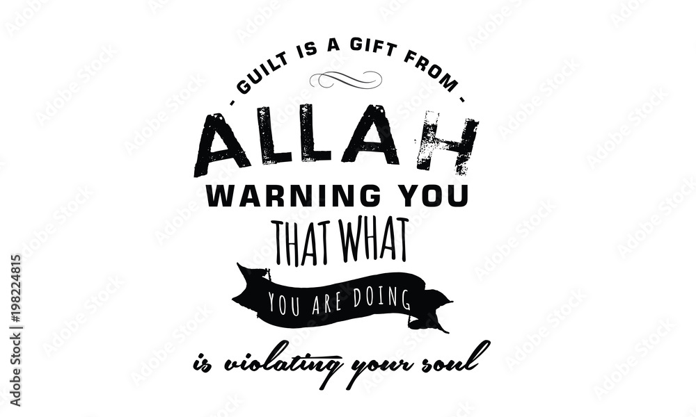 guilt is a gift from Allah warning you that what you are doing is violating your soul