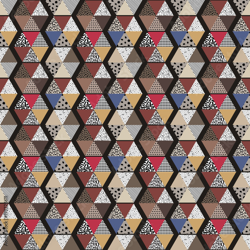 Seamless quilt pattern.