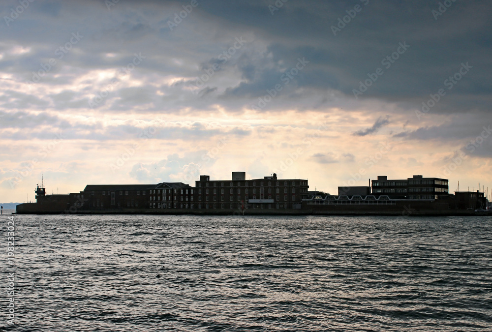 Portsmouth Harbour, England