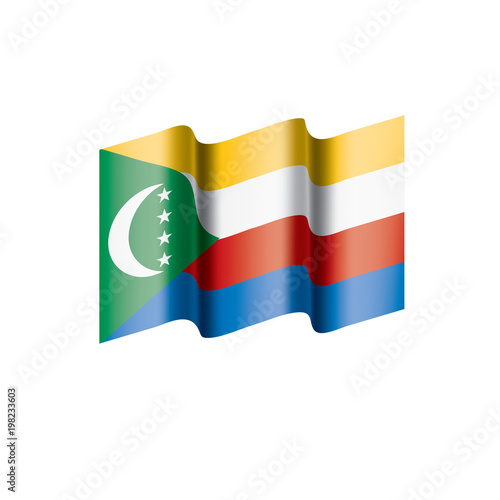 Free Download Comoros flag, vector illustration - GFXLoad