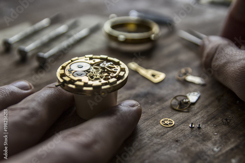 Mechanical watch repair