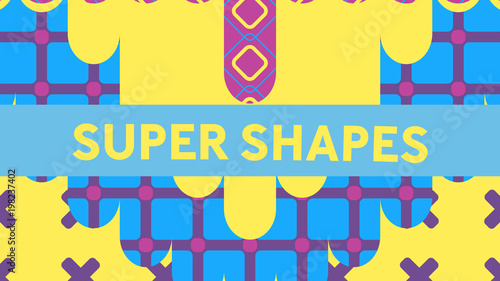Colorful Shape Title Transitions