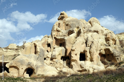 Goreme, open air museum which is UNESCO world heritage in Turkey