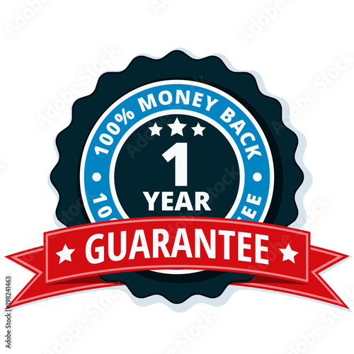 One year money back guarantee