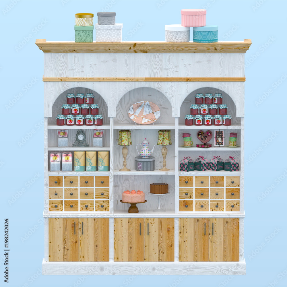 陳列棚 Stock イラスト Adobe Stock